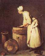Jean Baptiste Simeon Chardin The Scullery Maid Germany oil painting artist